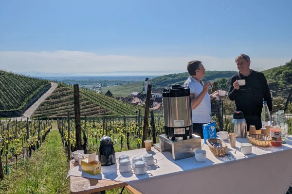 Petit déjeuner dans les vignes ! - Vignerons Indépendants