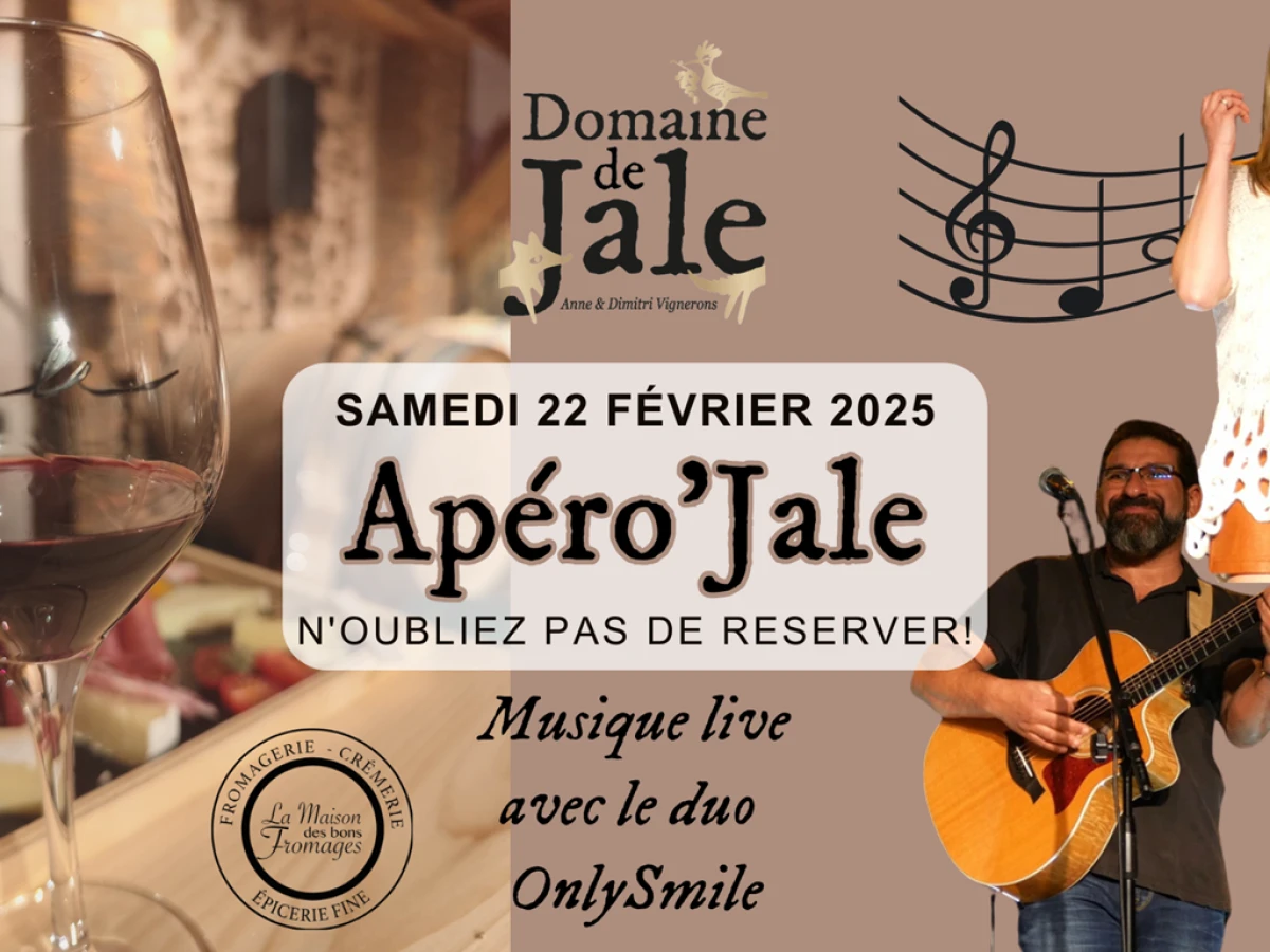 Soirée Apéro'Jale Vin & Fromages  19 avril 2025 - Vignerons Indépendants