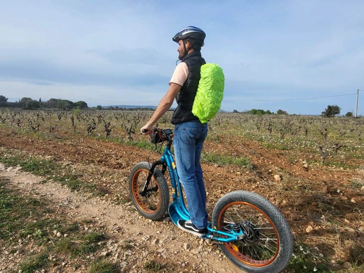 Visite en trottinette électriques - Vignerons Indépendants